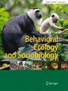 BEHAVIORAL ECOLOGY AND SOCIOBIOLOGY雜志封面